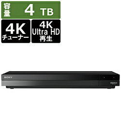 SONY(ソニー) ブルーレイレコーダー BDZ-FBT4100 ［4TB /3番組同時録画 /BS・CS 4Kチューナー内蔵］ BDZFBT4100 【852】 [振込不可]