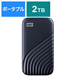 Western Digital WDBAGF0020BBL-JESN 外付けSSD USB-C＋USB-A接続 My Passport SSD 2020 Hi-Speed ブルー ［ポータブル型 /2TB］ WDBAGF0020BBLJESN  