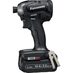 Panasonic - Panasonic(パナソニック) デュアル　インパクトドライバー　14.4V　5.0Ahセット 黒 EZ76A1LJ2F-B EZ76A1LJ2FB