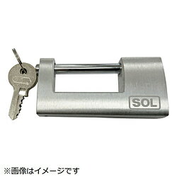 ■施錠する掛金部の幅が広い箇所に有効です。■倉庫など、留め具の幅が広いところの施錠に。■幅(mm)：100■B(mm)：19.9■ツル径(mm)：7.14■C(mm)：55■タイプ：倉庫錠■付属鍵本数(本)：3■錠本体：アルミニウム■バー：焼入鋼・クロームメッキ■キー：真鍮・ニッケルメッキ■本製品は簡易的な錠であり、万一の事故・トラブルが発生しても当社は保障・弁償等の一切の責を負いません。注意●本製品は簡易的な錠であり、万一の事故・トラブルが発生しても当社は保障・弁償等の一切の責を負いません。施錠する掛金部の幅が広い箇所に有効です。