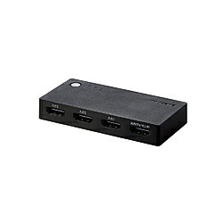 Distributors - ELECOM(エレコム) HDMI切替器/3入力1出力/ケーブルなしモデル/ブラック DH-SWL3CBK DHSWL3CBK