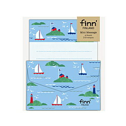 セキセイ FINN-7923 フィンダッシュ　ミニメッセージ　ヨット FINN7923