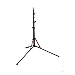 Manfrotto - Manfrotto ナノポール 4段ライトスタンド 195cm オスダボ ブラック MS0490A-1 MS0490A1