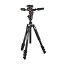 Manfrotto befree 3ウェイライブ アドバンス ブラック MKBFRLA4BK-3W ［4段 /3WAY雲台］ MKBFRLA4BK3W