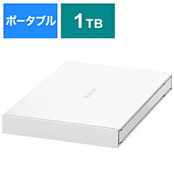 ELECOM(エレコム) ESD-EJ1000GWHR SSD 外付け 1TB USB3.2 Gen1 読出最大400MB/秒 ポータブル 耐衝撃 Windows11 Mac Chrome iPad iOS PS5 PS4 テレビ TV対応 データ復旧サービスLite付 ホワイト Windows11対応(PS5/PS4対応) ホワイト ESDEJ1000GWHR