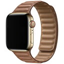 アイキューラボ AppleWatch 44mm/42mm用 マグネットホールドバンド ブラウン IQAWLMG44BR IQAWLMG44BR