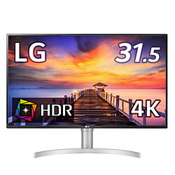 LG(エルジー) PCモニター ホワイト 32UN550-WAJP ［31.5型 /4K(3840×2160） /ワイド］ 32UN550WAJP
