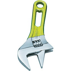 スティング ワイドモンキレンチショートタイプ（クリアイエロー）口開：0~24　MWM24SY MWM24SY