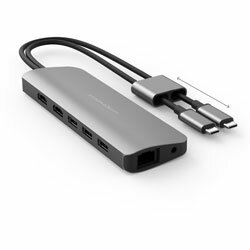 ROA MacBook Pro / Airб USB-Cx2USB-C ᥹ ɥåx2 / HDMIx2 / LAN /3.5mm / USB-Ax3 / USB-C USB PDб 60W ɥå󥰥ơ HP-HD392GR USB Power Deliveryб HPHD392GR