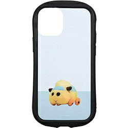 구루만디즈 iPhone 12 mini 하이브리드 클리어 케이스 PUIPUI 몰카 애비 BPMC01C [송금 불가]
