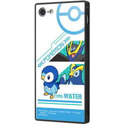 INGREM iPhone SE(第2世代) / 8 / 7 / 『ポケットモンスター』/耐衝撃ケース KAKU トリプルハイブリッド/ポッチャマ イングレム IQ-PP7K3B/PK22 IQPP7K3BPK22