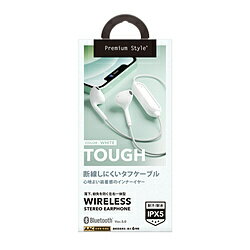 楽天ソフマップ　デジタルコレクションPGA ブルートゥースイヤホン インナーイヤー型 Premium Style ホワイト PG-BTE12TC2WH ［ワイヤレス（左右コード） /Bluetooth対応］ PGBTE12TC2WH