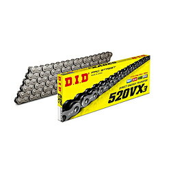 大同工業 バイク用チェーン サイズ：140L STEEL 520VX3-140FBSTEEL 520VX3140FBSTEEL