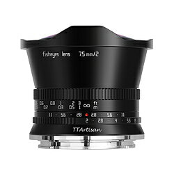 銘鏡光学 カメラレンズ 7.5mm f/2 C Fisheye ニコンZマウント・APS-C TTArtisan 7.5mm f/2 Z(B) ［ニコ..