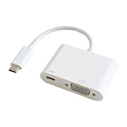 GOPPA Ѵץ [USB-C ᥹ VGA /USB-C᥹ /USB Power Deliveryб /60W] ۥ磻 GP-CV15H/W GPCV15HW