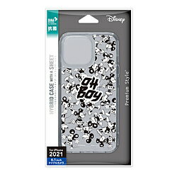 PGA iPhone 13 Pro 対応 6.1inch 3眼 抗菌ハイブリッドケース Premium Style ミッキーマウス PG-DPT21N01MKY PGDPT21N01MKY