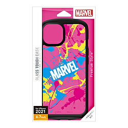 PGA iPhone 13 Pro Max対応 6.7inch ガラスタフケース Premium Style スプラッシュ PG-DGT21P20MVL PGDGT21P20MVL