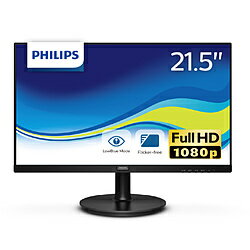 PHILIPS(フィリップス) PCモニター ブラック 221V8L/11 ［21.5型 /フルHD(1920×1080) /ワイド］ 221V8L11 【sof001】 [振込不可] [代引不可]