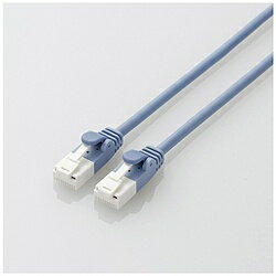 ELECOM(�G���R��) [LAN�P�[�u��]�J�e�S���[6A�����@�c���܂�h�~���炩LAN�P�[�u���@1.0m�@�u���[ LDGPAYTBU10