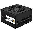 Silver Stone 80 PLUS GOLD 750W ATX電源 SilverStone SST-DA750-G DA750 Gold ブラック SST-DA750-G ［750W /ATX /Gold］ SSTDA750G