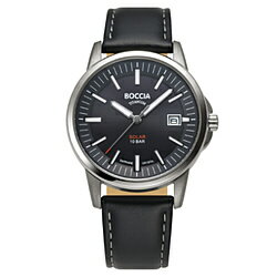 OMEGA - ボッチアチタニューム BOCCIA TITANIUM QT Classic Collection メンズ カーフ 3643-02 364302
