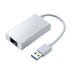 SANWA SUPPLY(掠ץ饤) LANѴץ [USB-A ᥹ LAN /USB-A] 1Gbpsб ۥ磻 USB-CVLAN3WN USBCVLAN3WN 864