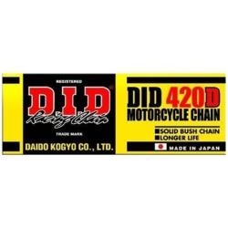 大同工業 バイク用チェーン カラー:STEEL RJ（クリップタイプ） 420D-110L 420D110L