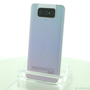 【中古】ASUS(エイスース) ZenFone 7 Pro 256GB パステルホワイト ZS671KS-WH256S8 SIMフリー【291-ud】