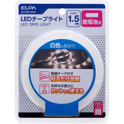 ELPA テープライト乾電池1.5m ELT-BT150W ELTBT150W