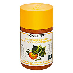 クナイプジャパン 【KNEIPP(クナイプ)】 バスソルト オレンジ・リンデンバウムの香り 850g〔入浴剤〕