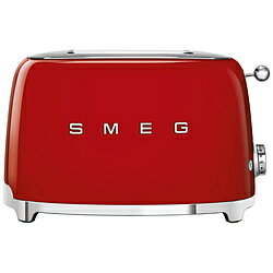 SMEG トースター レッド TSF01RDJP ［2枚］ TSF01RDJP