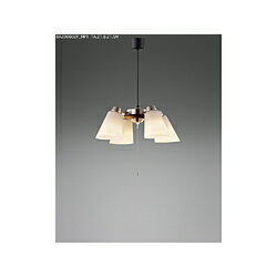 コイズミ LEDシャンデリア 木飾りデザイン 4灯タイプ ［6畳 /電球色］ BA200602P 【864】