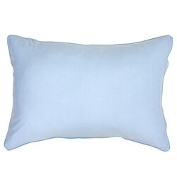 小栗 枕カバー 綿ニットカラー 43×120cm 綿100％ メリーナイト(MerryNight) サックス NT43120-76 ［50×70cm枕用 /ファスナータイプ］ NT43120_76