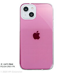 アピロス iPhone 13 対応 6.1inch 2眼 Carat　ハードケース PEI24-CH01-PK PEI24CR01PK