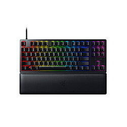 RAZER(レイザー) ゲーミングキーボード＋リストレスト Huntsman V2 Tenkeyless(英語配列) - Linear ブラック RZ03-03940100-R3M1 ［有線 /USB］ RZ0303940100R3M1