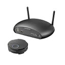 IO DATA(アイオーデータ) 〔ワイヤレスHDMI〕Wi-Fi HDMIアダプター フルHD対応モデル 親機・子機セット品 ブラック WHD-FTR1 WHDFTR1 【864】(2)