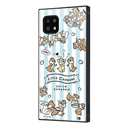 INGREM AQUOS AQUOS sense6s/sense6 /『ディズニーキャラクター』/耐衝撃ハイブリッドケース KAKU/『チップとデール/Little Chipmunk』 IQDAQSE6K3TBCD004