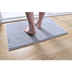 イケヒコ もちもちループバスマット GY50×75 ［50×75］ 3492529