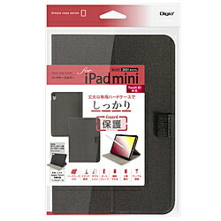 Rakuten - Nakabayashi iPad mini（第6世代）用 ハードケースカバー ブラック TBC-IPM2107BK TBCIPM2107BK