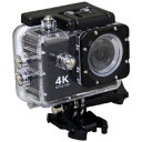SAC AC600 ブラック 4Kアクションカメラ AC600B [振込不可]
