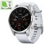 GARMIN(ガーミン) 010-02539-07 【Suica対応】fenix 7S Silver Whitestone 0100253907