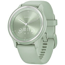 GARMIN(ガーミン) 010-02566-43 vivomove Sport Silver/Cool Mint 0100256643