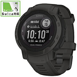 GARMIN(ガーミン) 010-02627-40 【Suica対応】Instinct 2 Dual Power Graphite 0100262740