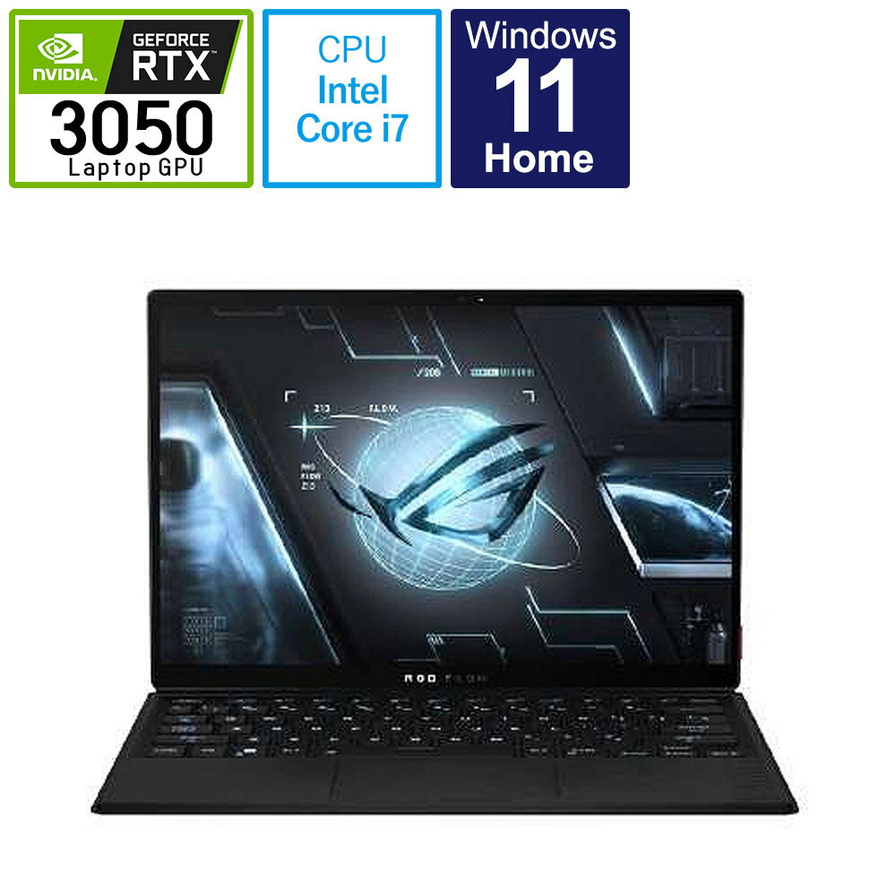 ASUS() ߥ󥰥Ρȥѥ ROG Flow Z13 (2022) GZ301 ֥å GZ301ZC-I7R3050BY [13.4 /Windows11 Home /intel Core i7 /WPS Office /ꡧ16GB /SSD512GB /åѥͥб /2022ǯ2ǥ] GZ301ZCI7R3050BY [Բ]