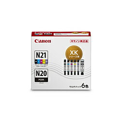 Canon(キヤノン) 純正プリンターインク 6色マルチパック XKI-N21+XKI-N20/6MP XKIN21+N206MP