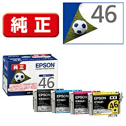 EPSON(エプソン) 純正プリンターインク サッカーボール 4色パック IC4CL46A1 IC4CL46A1