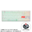 DUCKY Q[~OL[{[h One 2 Pure White RGB TKL(ÉԎEpz) zCg dk-one2-rgb-tkl-pw-silentred mL /USBn ONE2TKLPWSILENTED