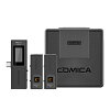 COMICA 2.4 ワイヤレス 多機能USBマイク ブラック VDLive10USBB VDLIVE10USBB 【864】