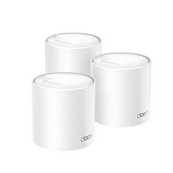 TPLINK Wi-Fiルーター 2402+574Mbps Deco X50（3パック） DecoX503P ［Wi-Fi 6(ax)］ DECOX503P 【864】