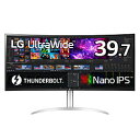 LG(GW[) Thunderboltڑ PCj^[ UltraWide 40WP95C-W m39.7^ /5K2K(5120~2160j /Ch /Ȗʌ^n 40WP95CW